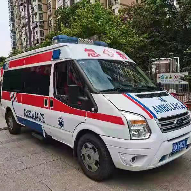 罗平长途救护车护送病人返乡